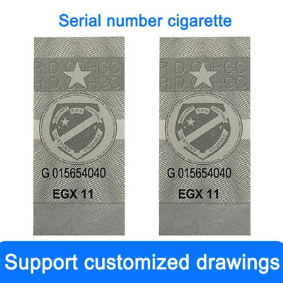 OEM Factory Security Seal Stickers Anti Counterfeiting Label For Tax Stamp Cigarette