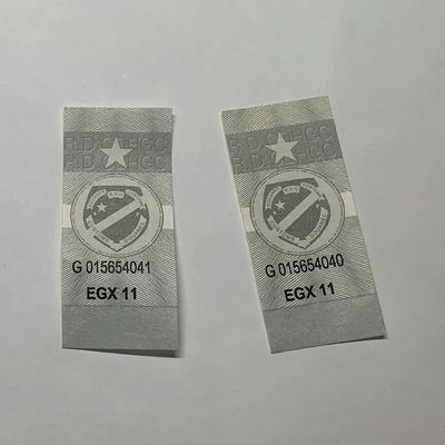 OEM Factory Security Seal Stickers Anti Counterfeiting Label For Tax Stamp Cigarette
