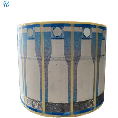 Professional Rolls Packaging for Wine Label Stickers with Permanent Adhesive