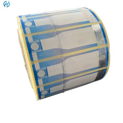 Die Cut Security Stickers Custom CMYK/Pantone Printing on PET Rolls or Sheets