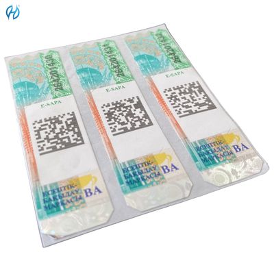 QR Code Anti Counterfeit Sticker for Reliable Product Authentication