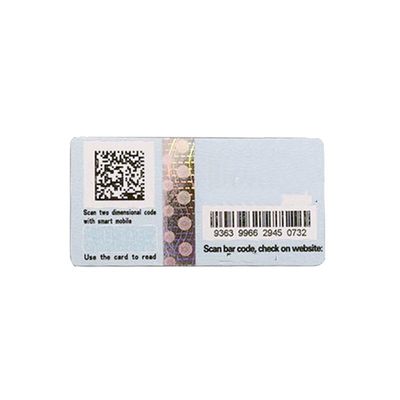 Germany Private Flavored Security Label Stickers Customized For Tax Stamps