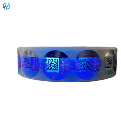 Customized Security Label Stickers Paper Vinyl PET CMYK/Pantone Roll Sheet OEM/ODM Accepted