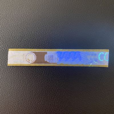 Customized Holographic Design Tax Stamps on Security Paper for Product Authentication