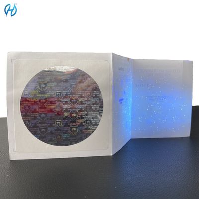 Accept Customized Security Label Stickers Normal Adhesive Anti Counterfeiting Label