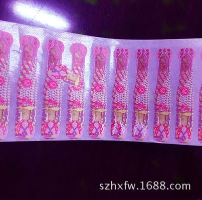 Custom Wine Tax Stamps With Rainbow Printing And Custom CMYK Colors