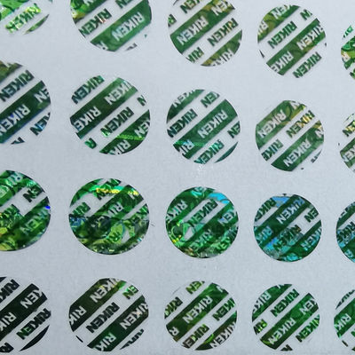 Customized CMYK/Pantone Security Stickers For Offset And Digital Printing