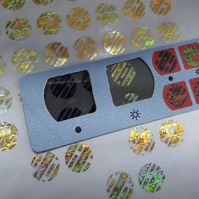 Custom CMYK/Pantone Security Stickers For Authenticity Verification
