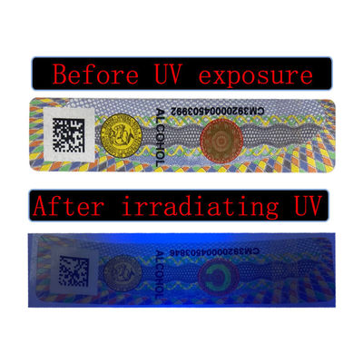 Customizable Die Cut Security Label Stickers on Paper/Vinyl/PET OEM/ODM