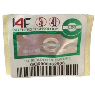Custom Security Seal Stickers Vinyl Die Cut For Custom Printing OEM/ODM Accepted
