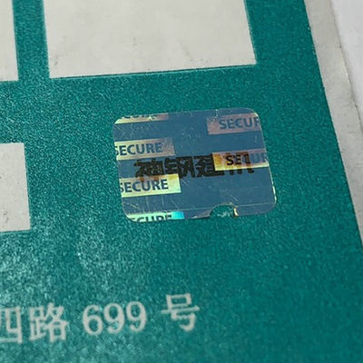 Custom Printed Security Stickers In Paper Vinyl PET With Offset / Silk Screen / Digital Printing