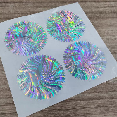 Anti-fake Anti-counterfeiting 3D Certificate Hologram Custom Logo Stickers Packaging Labels