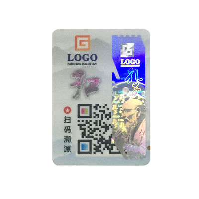 Sheet/Roll Packing Anti Counterfeiting Label with Customized Thickness