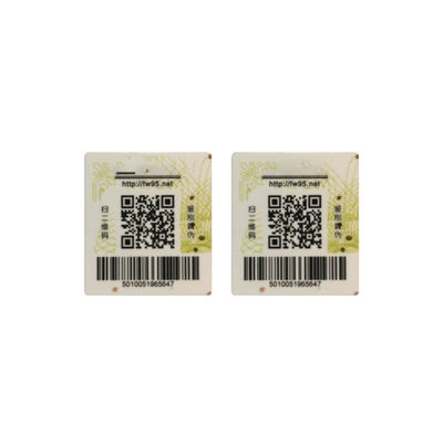 Customized Peel and Stick Label Pairs Rectangle Shape Label 5000 Labels Per Pack for Customized Packaging