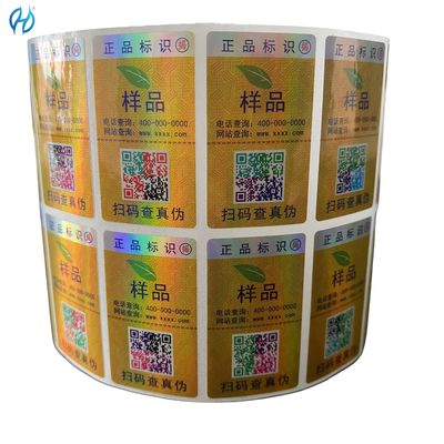 Hot Stamping Label Normal Adhesive Packaging for Easy and Quick Labeling Process