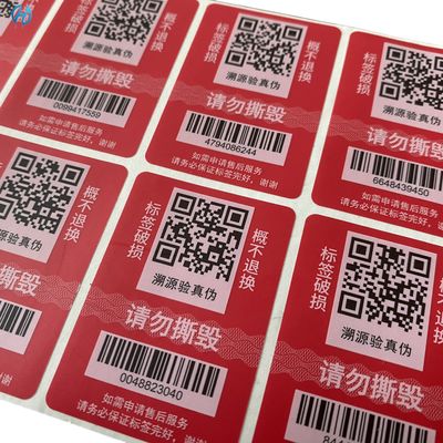 Thermal Transfer Print Technology Self-stick Safety Labels PET Face Material for Workplace Security