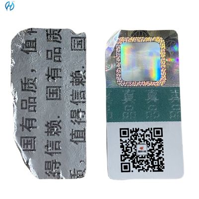 Various Sizes Removable QR Code Label for Professional Product Labeling Solutions Product Origin