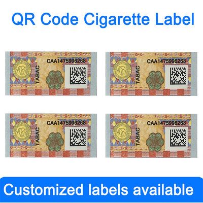 Thermal Printing Technology Hologram Qr Code Sticker Security Hologram Label for Customizable Printing