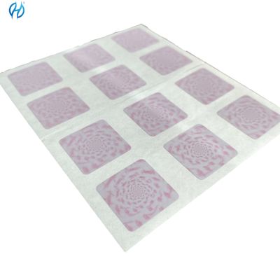 Custom Security Sticker Labels 1x4 Inch Strong Adhesive Waterproof