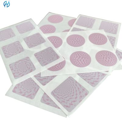 Product Labeling with Double Layer Labels Die Cut Roll and Label Size 2 X 4 Inches