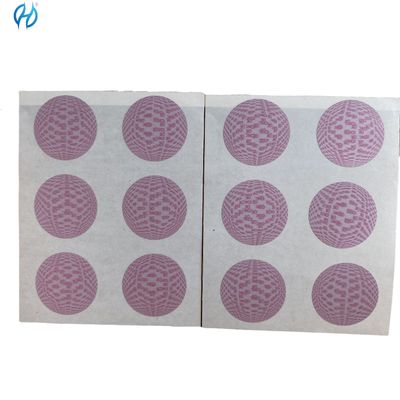 Box Packaging Type Coated Labels in Sheets for Professional- Product Labeling