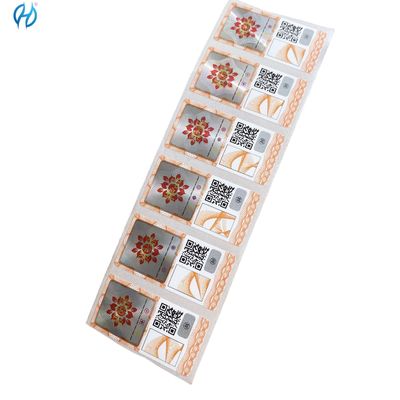 Durable Waterproof Qr Code Stickers For Product Labeling And Tracking