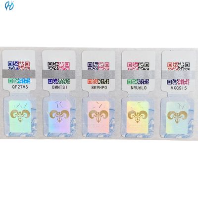 Permanent Scalability Removable QR Code Barcode Adhesive Paper Label Standards Printing Technology