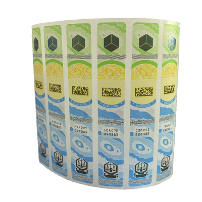 3cm X 3cm Anti Counterfeit Label Sticker for Anti-Counterfeiting Measures and Protection
