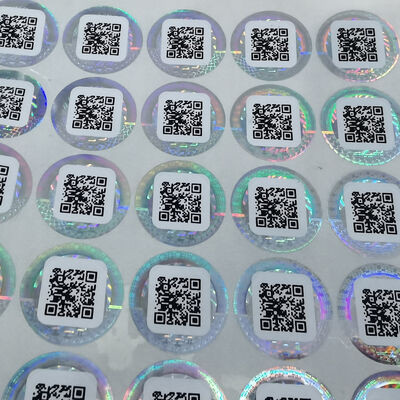 High Adhesion Anti counterfeit label Peelstrength tamper proof security sticker providing product protection solutions
