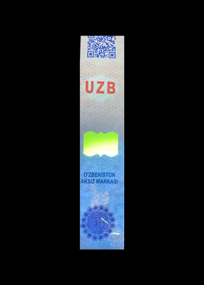 Holographic Custom Tax Stamps With Hot Stamping Foil Anti-counterfeiting Technology