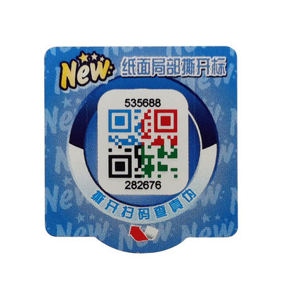 Glossy Plastic Label Sticker Anti Counterfeiting Multi Purpose Label ODM