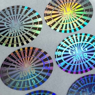 Double Laser Anti Counterfeiting Label Holographic Security Label Hologram