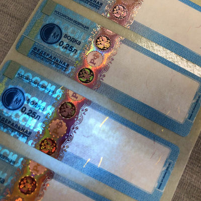 Gepersonaliseerde holografische stickerlabels, op maat geprint, voor de veiligheid