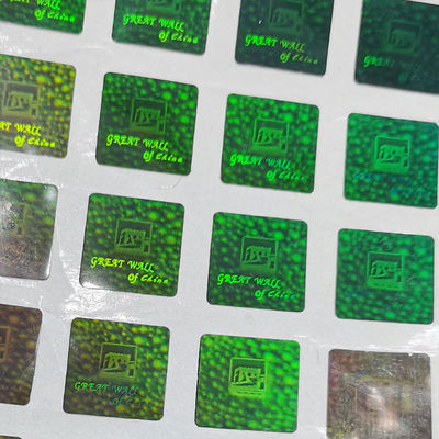 Customized Anti Counterfeiting Sticker Paper Vinyl PET CMYK/Pantone Roll Sheet OEM/ODM Accepted