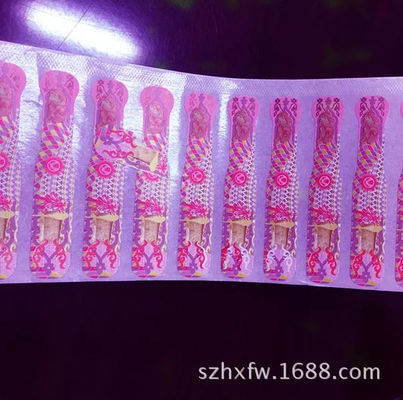Customized Anti Counterfeiting Hologram Stickers Printing Tamper Evident