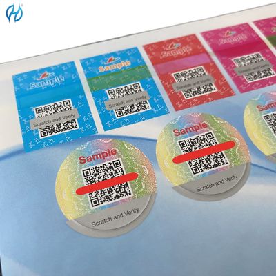 OEM Tax Stamp Duty With Color Change Ink/Holographic/Hot Stamping Anti-Counterfeiting