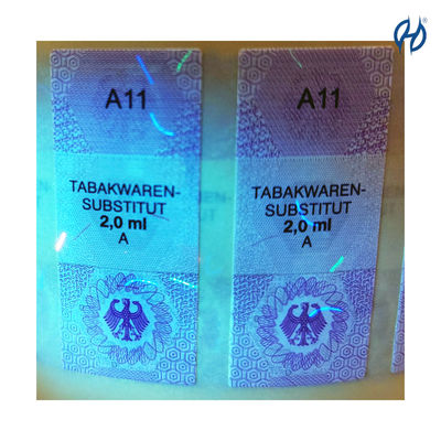 Intaglio Stampa stampella fiscale personalizzata per la tecnologia anti-falsificazione e l'ordine personalizzato