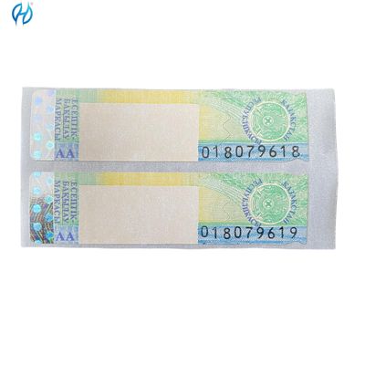 Customized Holographic Anti Counterfeit Security Tax Stamps Ensuring Product Authenticity