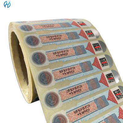 Adhesive Tax Stamp Duty Customized For Enhanced Security Paper