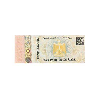 Tobacco/Juice Tax Stamp Duty Holographic Color Shift/Color Change Security Design
