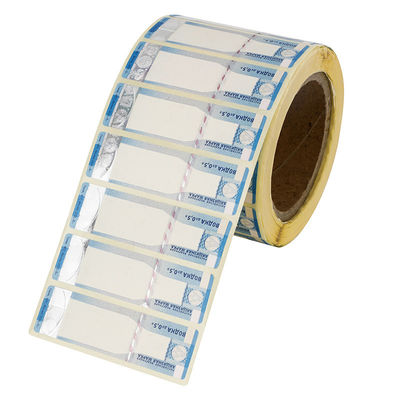 Custom Security Label Stickers CMYK/Pantone Offset/Silk Screen Printing Customized Design