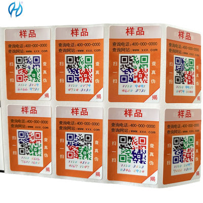 Hungarian Wine Label Stickers Scratch Off Custom Seal Stickers CE