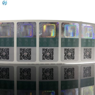 Removable QR Code Label Product Quantity 100000 Pieces Compatible With Most QR Code Readers