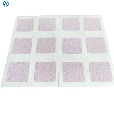 Nhãn dập nóng chống trầy xước với độ dày từ 0,05mm đến 0,2mm và keo vĩnh cửu để nhận dạng sản phẩm bền bỉ