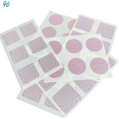 Box Packaging Double Layer Labels for Anti-counterfeit and Thermal Transfer Printing Technology