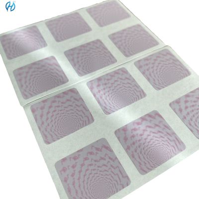 Waterproof Double Layer Labels with Rectangle Shape and Fluorescence Printing Performance