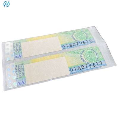 Custom Tax Stamps for Cigarettes with Tamper-proof Security