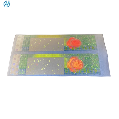 Custom Holographic Tax Stamp for Cigarette Packaging