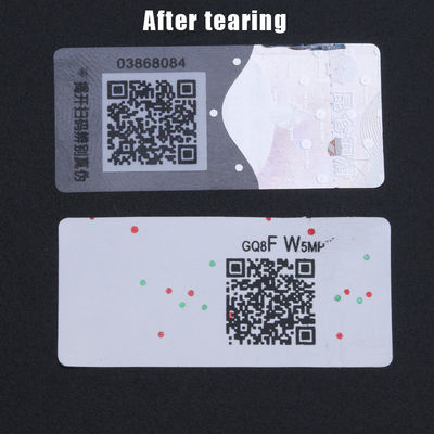 Custom Die Cut Sticker Label Self Adhesive Security Labels in Various Sizes and with PDF or AI Format