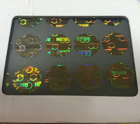 Custom Shapes Laser Anti Counterfeiting Label with Customizable Printing and Peel And Stick Adhesive for Secure Packaging